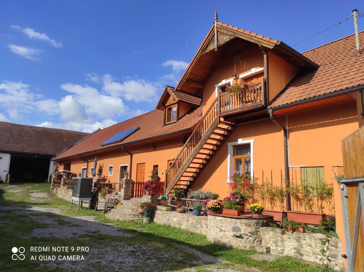 Apartman Pod Sribrnou Horou Lhenice Buitenkant foto